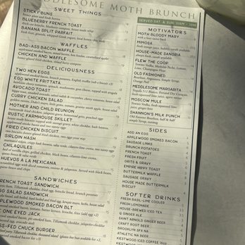 Meddlesome Moth - Brunch menu - Bars Near Me - Dallas, Texas Meddlesome Moth - Brunch menu - Bars Near Me - Dallas, Texas