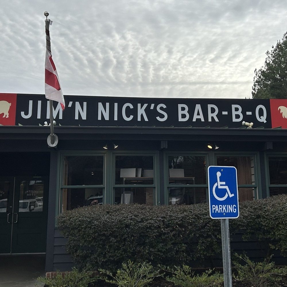 Jim 'N Nick's Bar-B-Q - Front entrance - Barbeque Near Me - Hoover, Alabama Jim 'N Nick's Bar-B-Q - Front entrance - Barbeque Near Me - Hoover, Alabama