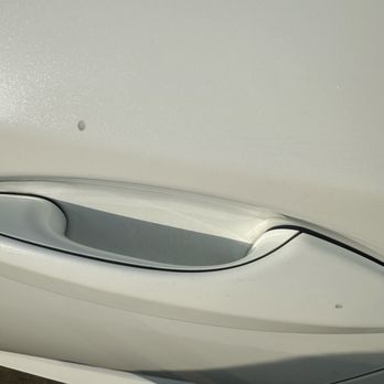 Harvey's Collision Centers - These are two spots that were somehow added to my car after leaving it with Harveys. It was like a glue material. - Body Shops Near Me - Dallas, Texas Harvey's Collision Centers - These are two spots that were somehow added to my car after leaving it with Harveys. It was like a glue material. - Body Shops Near Me - Dallas, Texas