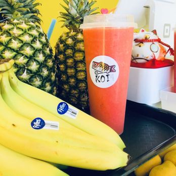 Koi Bubble Tea - Fresh watermelon slush - Bubble Tea Near Me - Wasaga Beach, Ontario