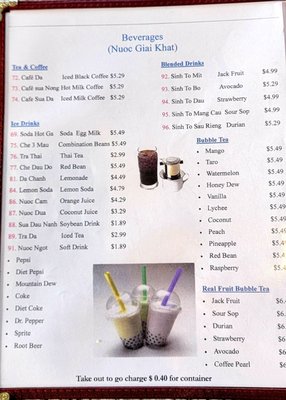 Menu photo 6 Pho Lynn Olympia, WA