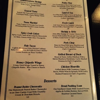 The Royal Scam - Menu one side - Seafood Near Me - Mobile, Alabama The Royal Scam - Menu one side - Seafood Near Me - Mobile, Alabama
