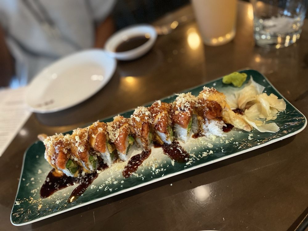 Food from Umi Kitchen and Sushi Bar