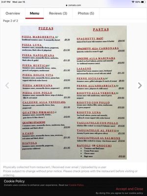 Menu photo 6 Misto London, XGL