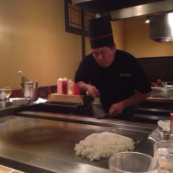 Shogun Japanese Steak & Sushi - Talented chef catching an egg in his hat! - Japanese Near Me - Murray, Kentucky Shogun Japanese Steak & Sushi - Talented chef catching an egg in his hat! - Japanese Near Me - Murray, Kentucky