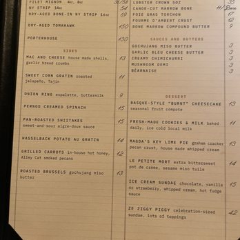 Hemingway - Menu - Steakhouses Near Me - Tulsa, Oklahoma Hemingway - Menu - Steakhouses Near Me - Tulsa, Oklahoma