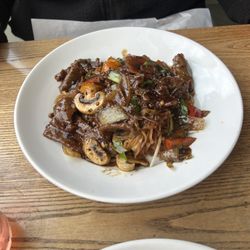 ZEN Noodle Bar - Beef and black bean sauce ho fun