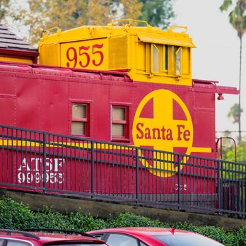Carneys - You're eating inside a train car! - Burgers Near Me - Studio City, California