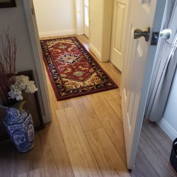 Floor Concepts - We love how this floor looks with Persian-style rugs. - Carpeting Near Me - Encino, California