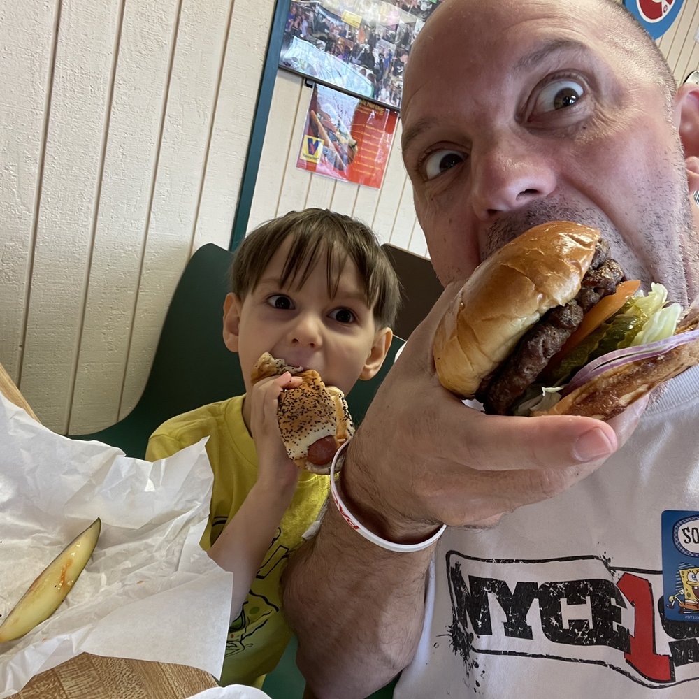 Sammies - my son and I enjoying lunch - Fast Food Near Me - Grayslake, Illinois Sammies - my son and I enjoying lunch - Fast Food Near Me - Grayslake, Illinois