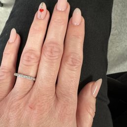 Valentine's nails Valentine's nails