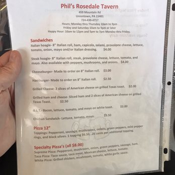 Phil's Rosedale Tavern - Pubs Near Me - Uniontown, Pennsylvania Phil's Rosedale Tavern - Pubs Near Me - Uniontown, Pennsylvania