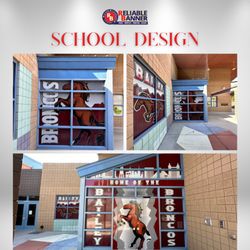 Reliable Banner Sign Supply & Printing - Revamp your school's look with Reliable Banner and Signs!