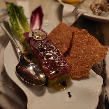 LAVO - Yellowfin Tuna Tartare - Italian Near Me - West Hollywood, California LAVO - Yellowfin Tuna Tartare - Italian Near Me - West Hollywood, California
