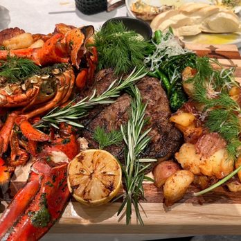 Chasin' Tails: Seafood that Celebrates! - Surf N Turf (ordered in December) - Cajun/Creole Near Me - Falls Church, Virginia