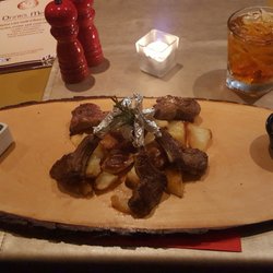 Lotus Bar - Lamb Chops and Potatoes with Mint and Horseradish Sauce