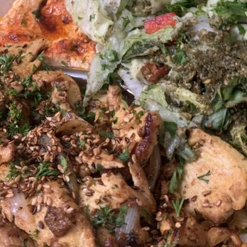 Jerusalem Organic Kitchen - Chicken shawarma plate - Middle Eastern Near Me - Berkeley, California Jerusalem Organic Kitchen - Chicken shawarma plate - Middle Eastern Near Me - Berkeley, California
