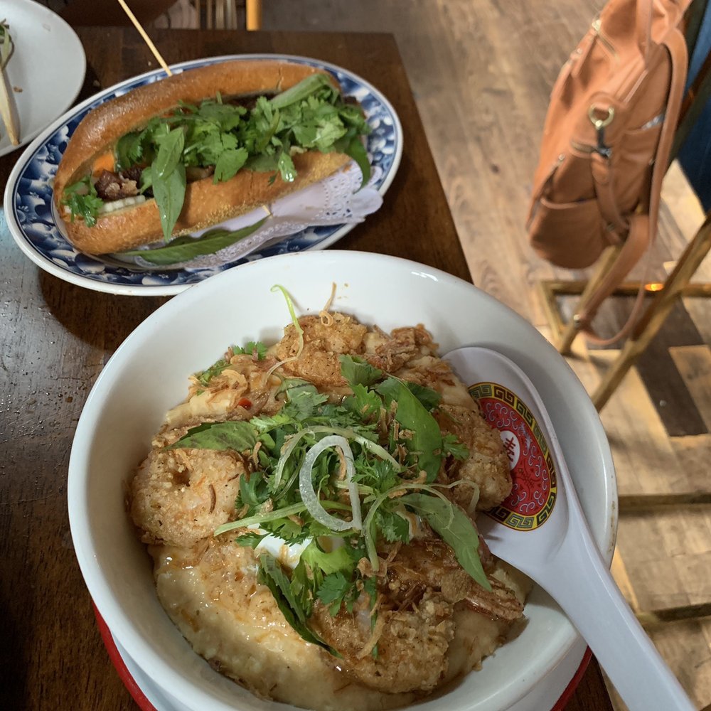 Phuc Yea - Cajun Banh Mi and shrimp and grits - Vietnamese Near Me - Miami, Florida