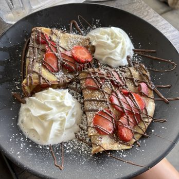 Marios Early Toast - Nutella Crepe - Breakfast & Brunch Near Me - Roseville, California Marios Early Toast - Nutella Crepe - Breakfast & Brunch Near Me - Roseville, California