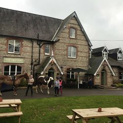 The Fox Inn - Local horse riders coming to enjoy a pint on a fresh winters day.