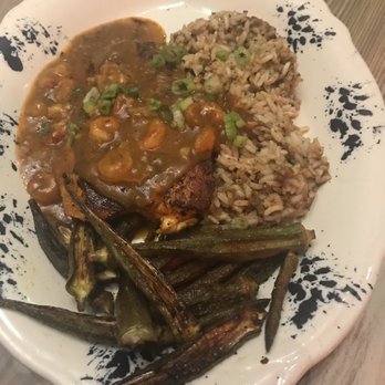 Tricky Fish - Tricky Fish /Redfish with dirty rice - Seafood Near Me - Fort Worth, Texas Tricky Fish - Tricky Fish /Redfish with dirty rice - Seafood Near Me - Fort Worth, Texas