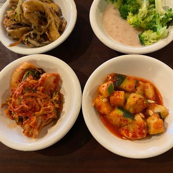Myung Ga Tofu & BBQ - Side dishes - Korean Near Me - Weston, Florida Myung Ga Tofu & BBQ - Side dishes - Korean Near Me - Weston, Florida