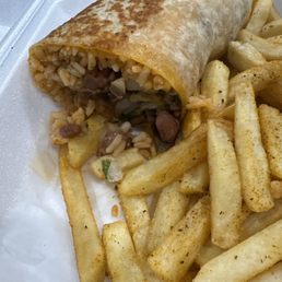 Burrito steak