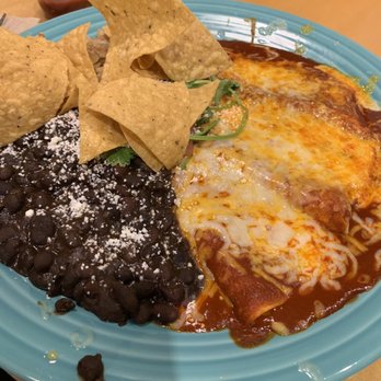 Dos Coyotes - Redchili enchilada: bland - Tex-Mex Near Me - Sacramento, California Dos Coyotes - Redchili enchilada: bland - Tex-Mex Near Me - Sacramento, California