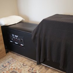 Dr. Kay Minniear, DC - Try our intersegmental traction table before or after your visit with our Bloomington chiropractor.