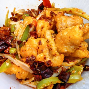 Cooking Girl - West U - 香辣鱼片 Spice Hot Fish Slides - Szechuan Near Me - Houston, Texas