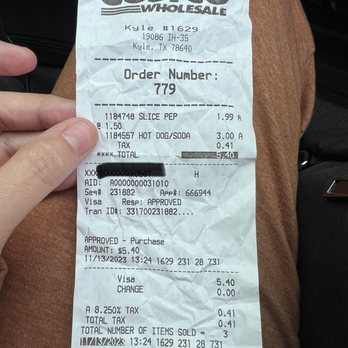 Costco - Price for food order is great - Wholesale Stores Near Me - Kyle, Texas