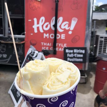 Holla Mode Thai Style Ice Cream - Sticky mango - Ice Cream & Frozen Yogurt Near Me - Austin, Texas