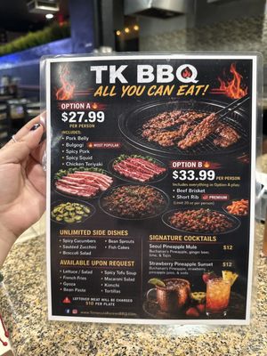 Menu photo 2 Temecula Korean BBQ Temecula, CA Menu photo 2 Temecula Korean BBQ Temecula, CA