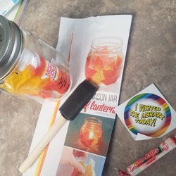 Bradford Memorial Library - Craft kit hand out