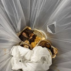 Lil Red’s Takeout and Catering - That are more money in the garbage!