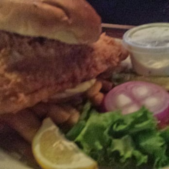 Three Dollar Cafe - Fried grouper sandwich - Chicken Wings Near Me - Marietta, Georgia