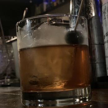 Founders Speakeasy - Custom drink with clarified Mezcal (I usually don't like Mezcal but it's clarified with vanilla ice cream). What?!? So good - Cocktail Bars Near Me - Albuquerque, New Mexico