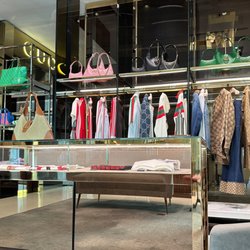 Gucci - At the front of the boutique.