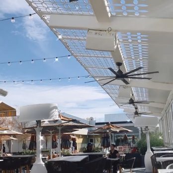Juniper Table - Seating area - New American Near Me - Palm Springs, California
