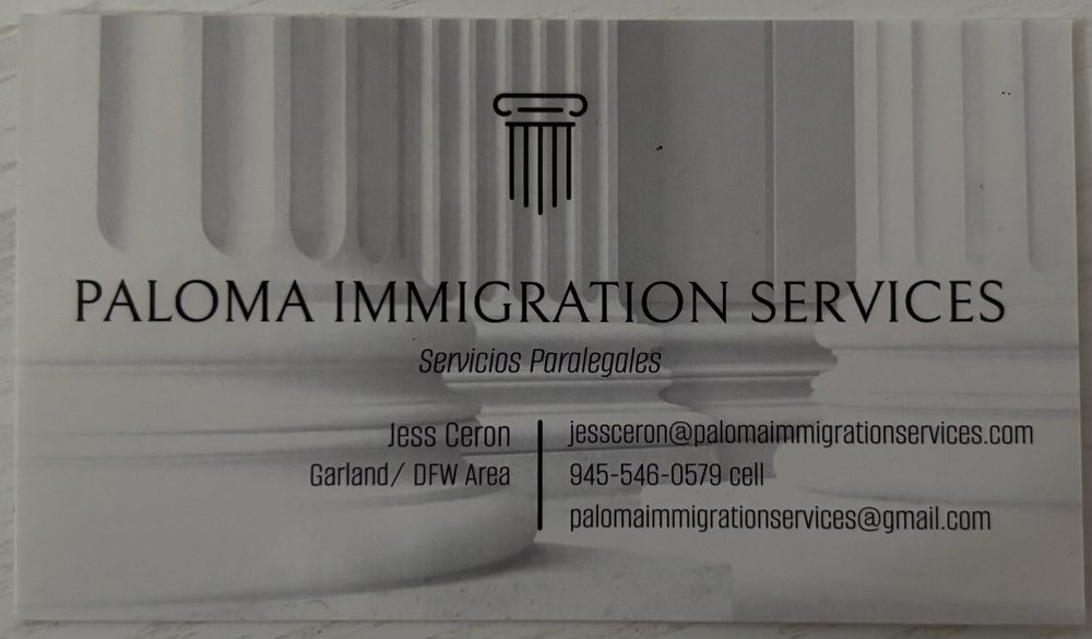 Paloma  Immigration Services - immigration attorney in Garland, TX