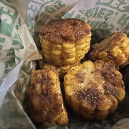 Cajun corn on the cob