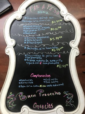 Menu photo 5 Pan A Peso Vega Alta, PR Menu photo 5 Pan A Peso Vega Alta, PR