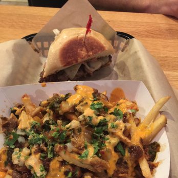 LA Burger - Fabulous loaded fries with a psychedelic burger! Yasss! - Burgers Near Me - Carrollton, Texas LA Burger - Fabulous loaded fries with a psychedelic burger! Yasss! - Burgers Near Me - Carrollton, Texas