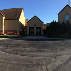 Calvary Church - A panoramic view of the front of the building.
