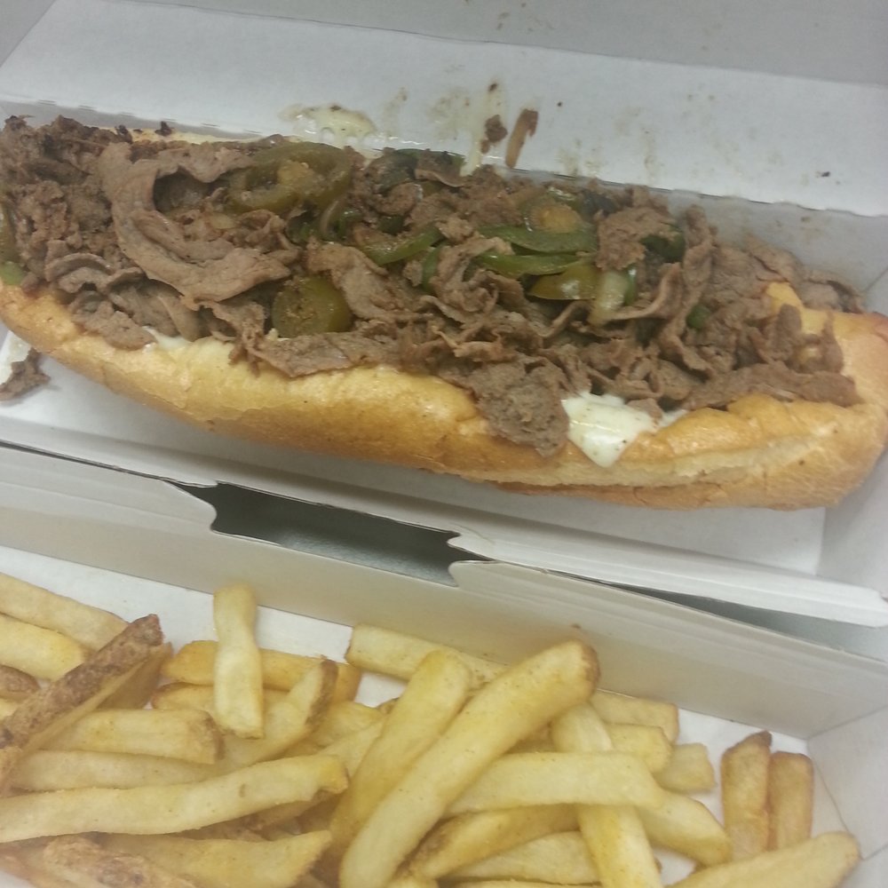 PepperJax Grill - Philly Cheesesteak with side of fries - Cheesesteaks Near Me - Cedar Rapids, Iowa PepperJax Grill - Philly Cheesesteak with side of fries - Cheesesteaks Near Me - Cedar Rapids, Iowa