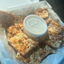 America Pie Pizzeria - Buffalo chips with cheese
