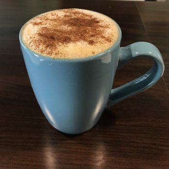Café Croissant - I ordered a Large Cappuccino for $4.00. I appreciate the French blue ceramic mug that it was served in. - Bakeries Near Me - Miami, Florida Café Croissant - I ordered a Large Cappuccino for $4.00. I appreciate the French blue ceramic mug that it was served in. - Bakeries Near Me - Miami, Florida