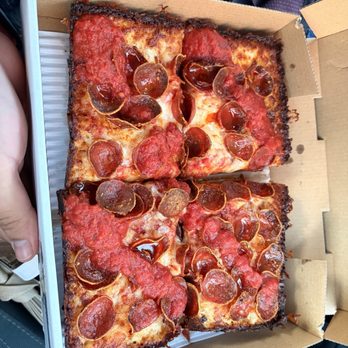 Detroit Pizza Co. - Detroit Classic Pepperoni - Pizza Near Me - Murrieta, California Detroit Pizza Co. - Detroit Classic Pepperoni - Pizza Near Me - Murrieta, California