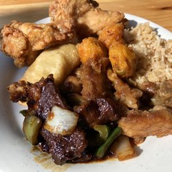 China Doll Restaurant - Buffet plate
