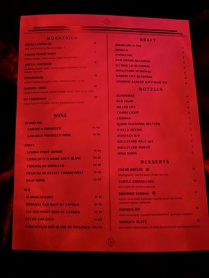 Menu photo 5 Nine Zero One Igloo Bar Kansas City, MO